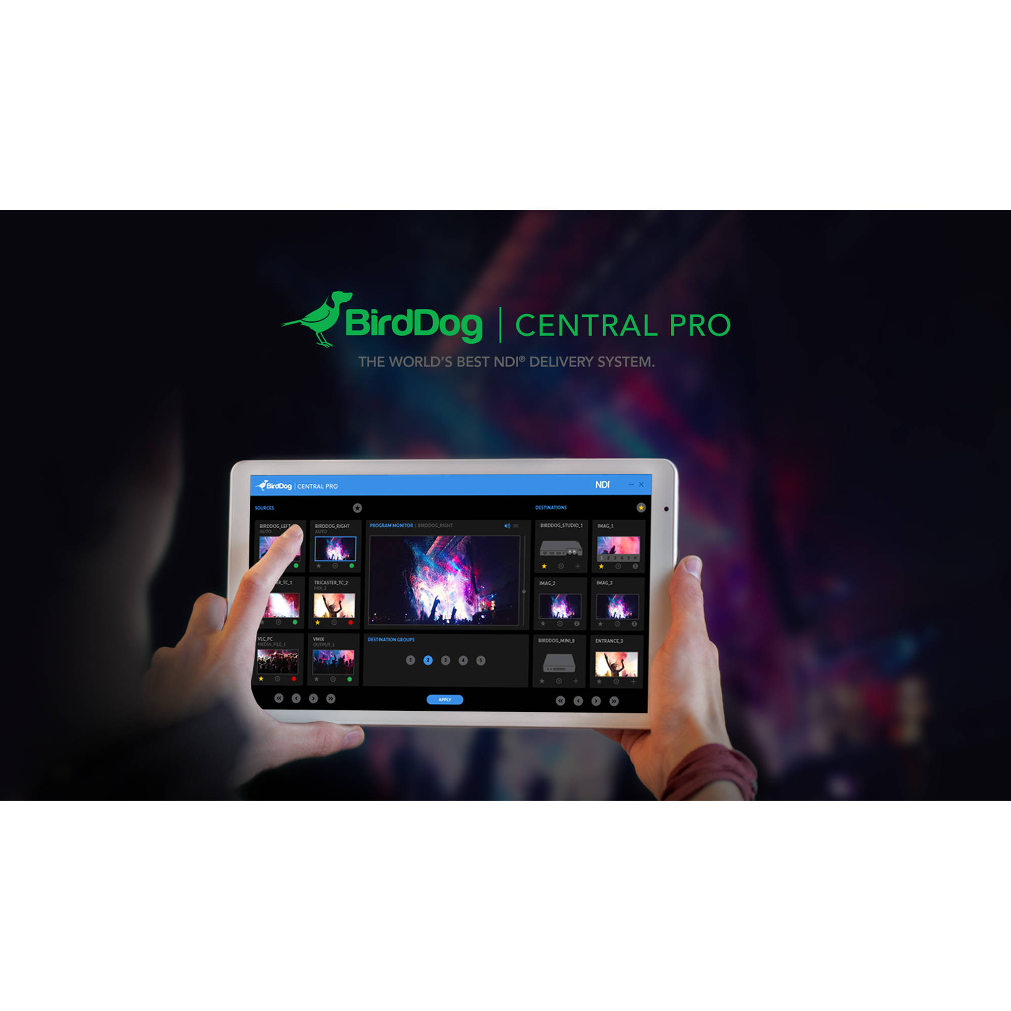 Программное обеспечение BirdDog Central PRO