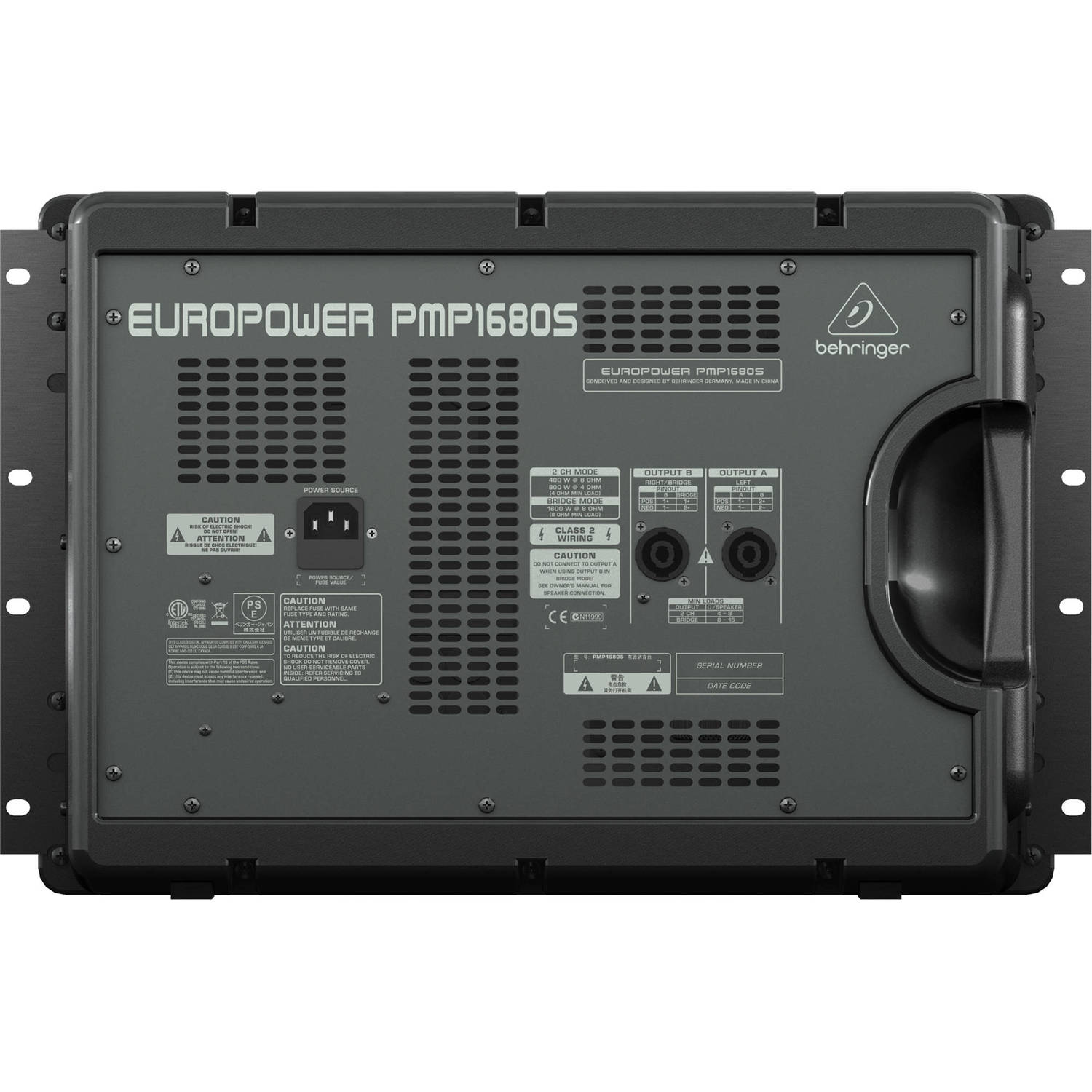 Активный микшер Behringer PMP1680S