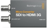 Конвертер сигнала Blackmagic Micro Converter SDI to HDMI 3G PSU Конвертер сигнала Blackmagic Micro Converter SDI to HDMI 3G PSU