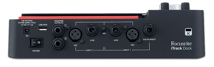 Аудиоинтерфейс Focusrite iTrack Dock