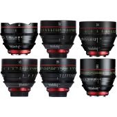 Комплект объективов Canon CN-E Lens Full Kit (14, 24, 35, 50, 85, 135 mm)