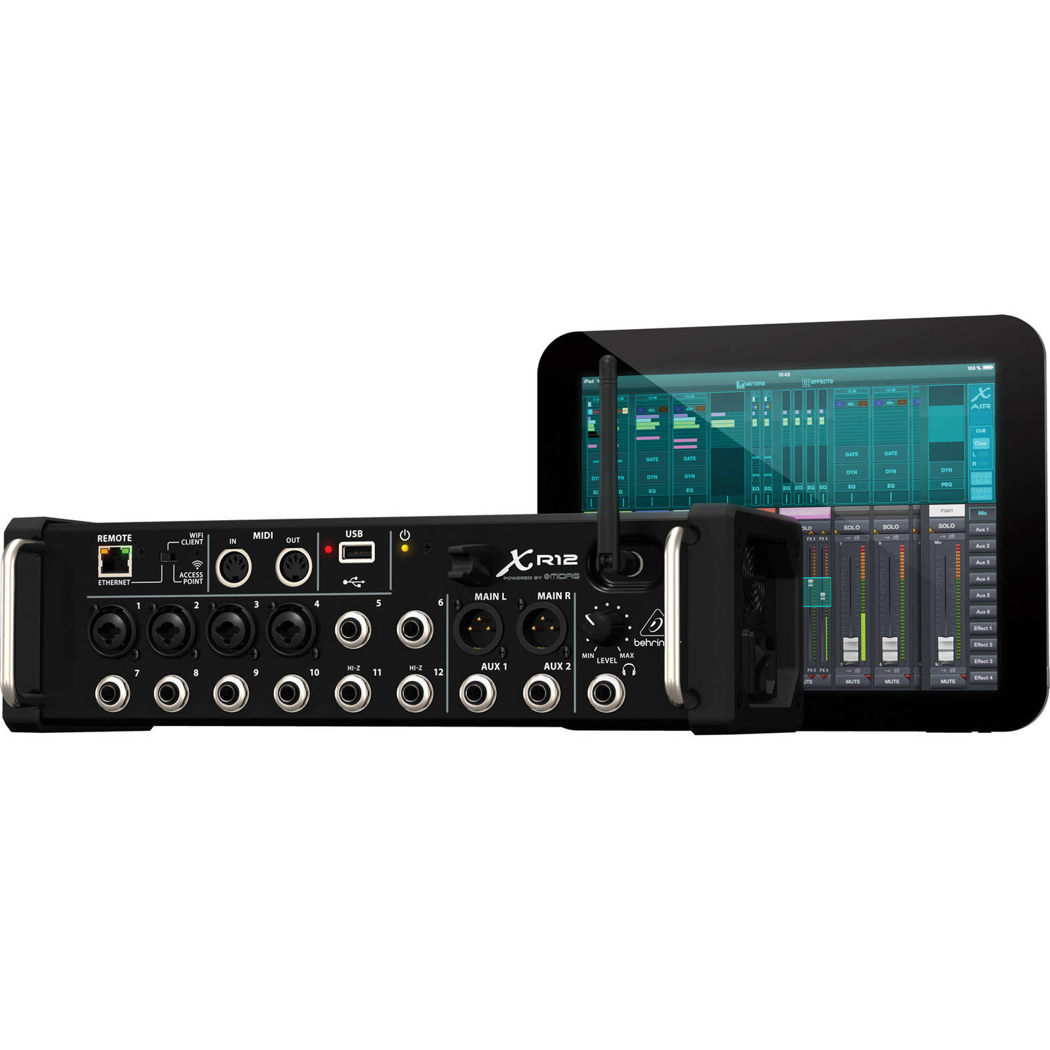 Цифровой микшерный пульт Behringer XR12