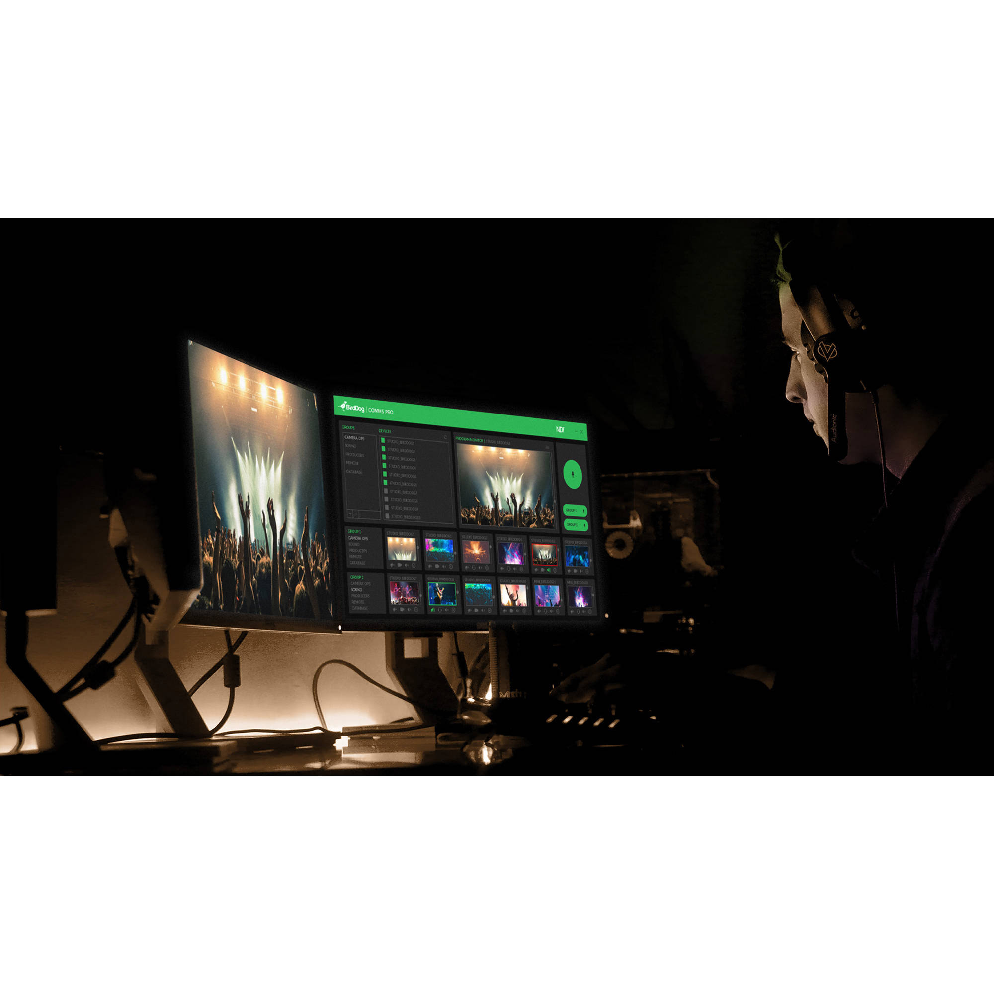 Программное обеспечение BirdDog Comms PRO