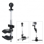 Зажим KUPO KCP-664B Mini Super Viser Clamp w/ Ball Head (черный)