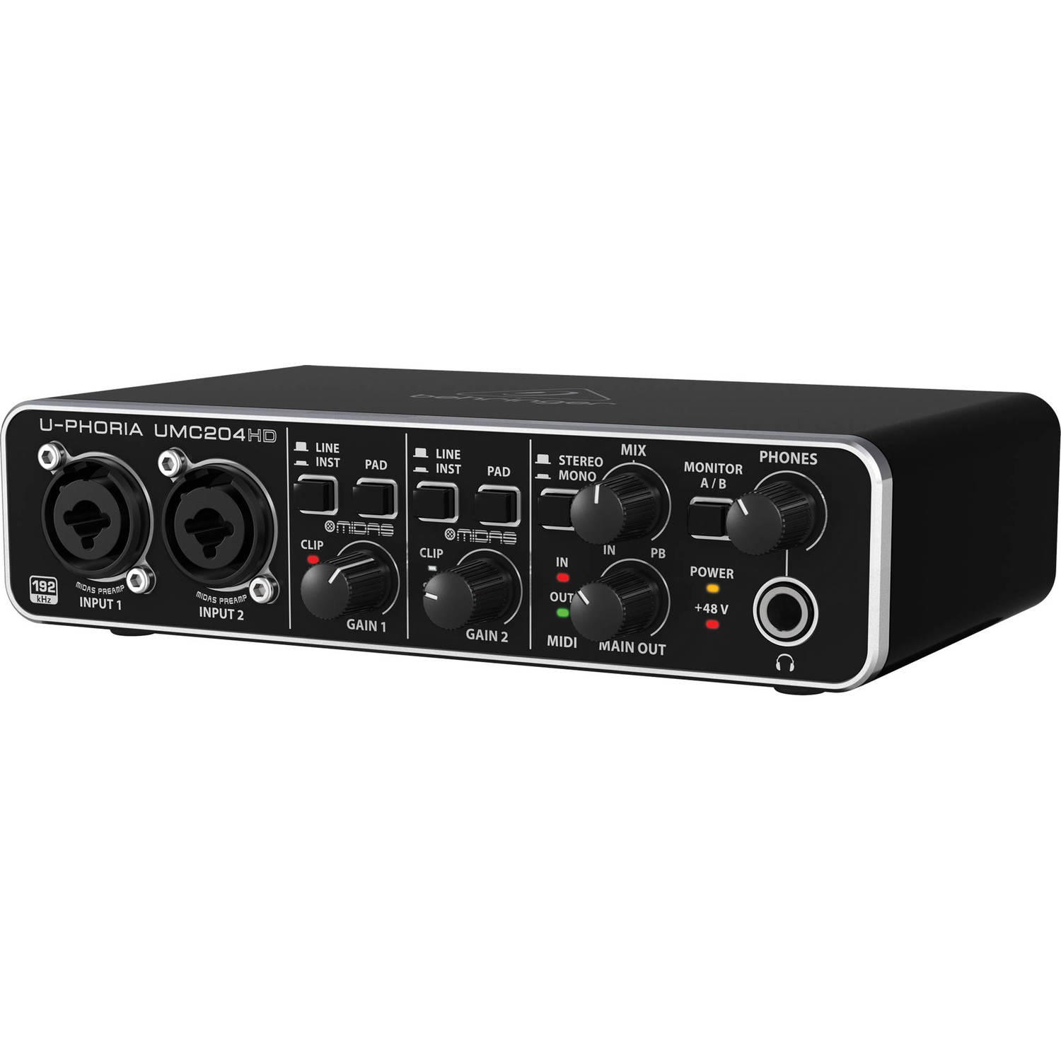 Аудиоинтерфейс Behringer UMC204HD
