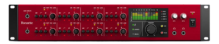 Аудиоинтерфейс Focusrite Clarett 8PreX