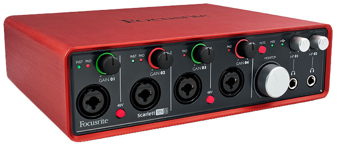 Аудиоинтерфейс Focusrite Scarlett 18i8