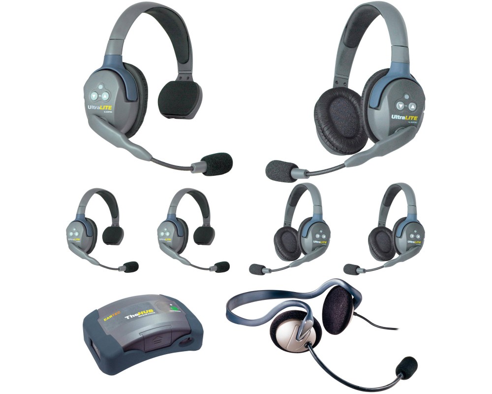 Комплект служебной связи Eartec HUB 7-33MON Комплект служебной связи Eartec HUB 7-33MON