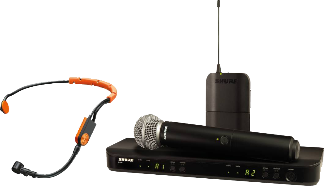 Двухканальная радиосистема Shure BLX1288E/SM31 M17