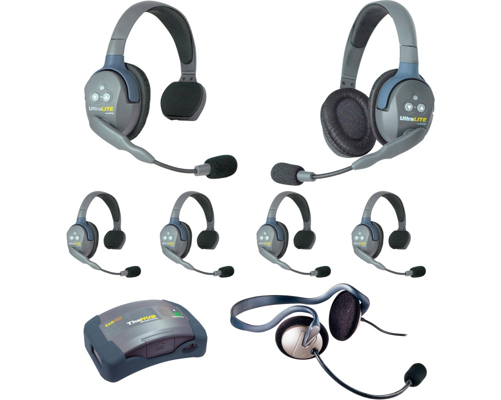 Комплект служебной связи Eartec HUB 7-51MON Комплект служебной связи Eartec HUB 7-51MON