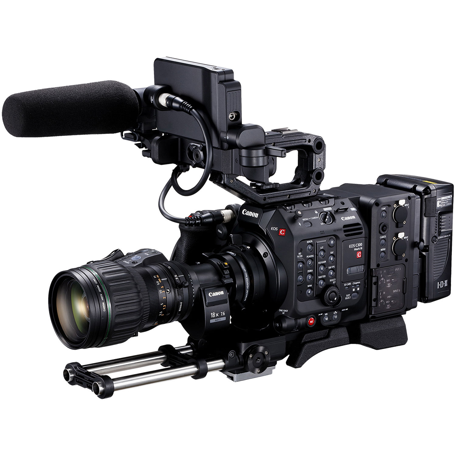 Цифровая кинокамера Canon EOS C300 Mark III Цифровая кинокамера Canon EOS C300 Mark III