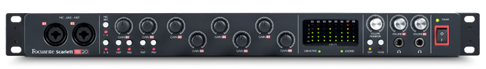 Аудиоинтерфейс Focusrite Scarlett 18i20