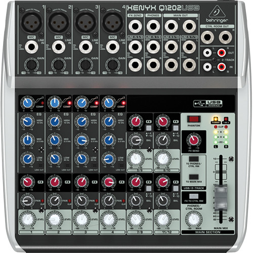 Микшерный пульт Behringer Q1202USB