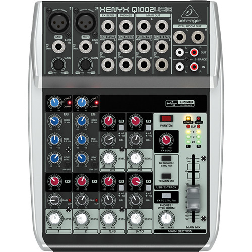 Микшерный пульт Behringer Q1002USB