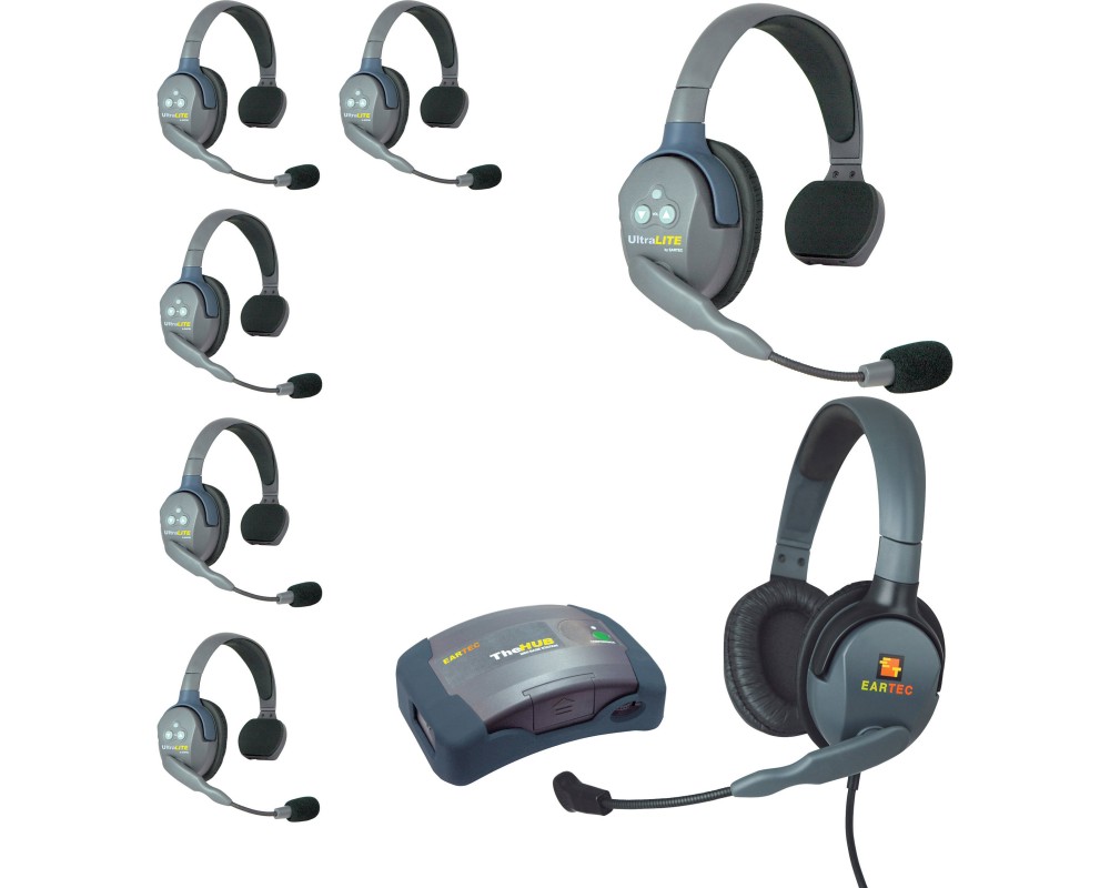 Комплект служебной связи Eartec HUB 7-SMXD Комплект служебной связи Eartec HUB 7-SMXD