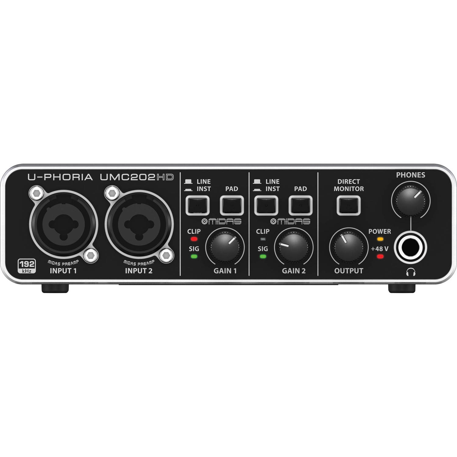 Аудиоинтерфейс Behringer UMC202HD