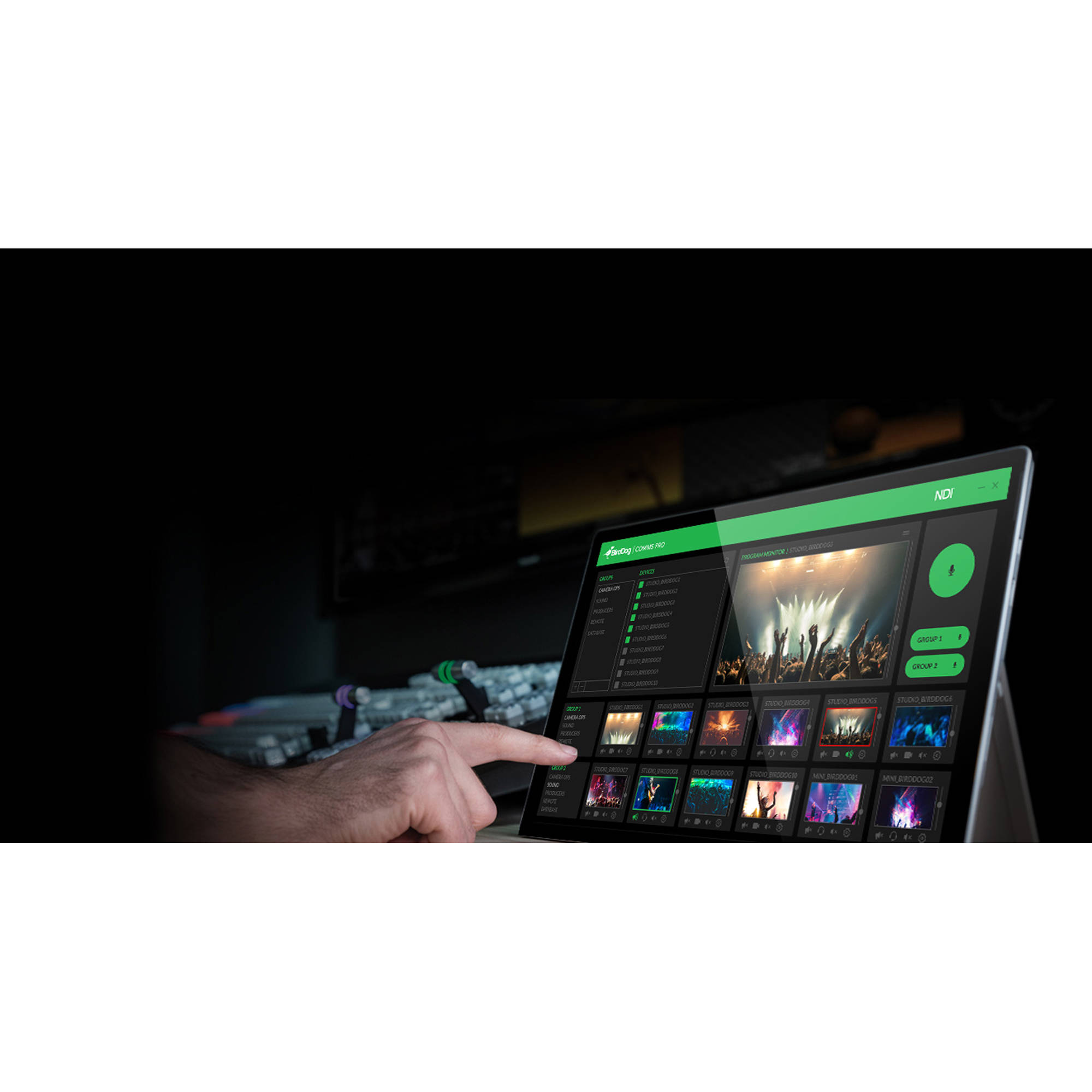 Программное обеспечение BirdDog Comms PRO