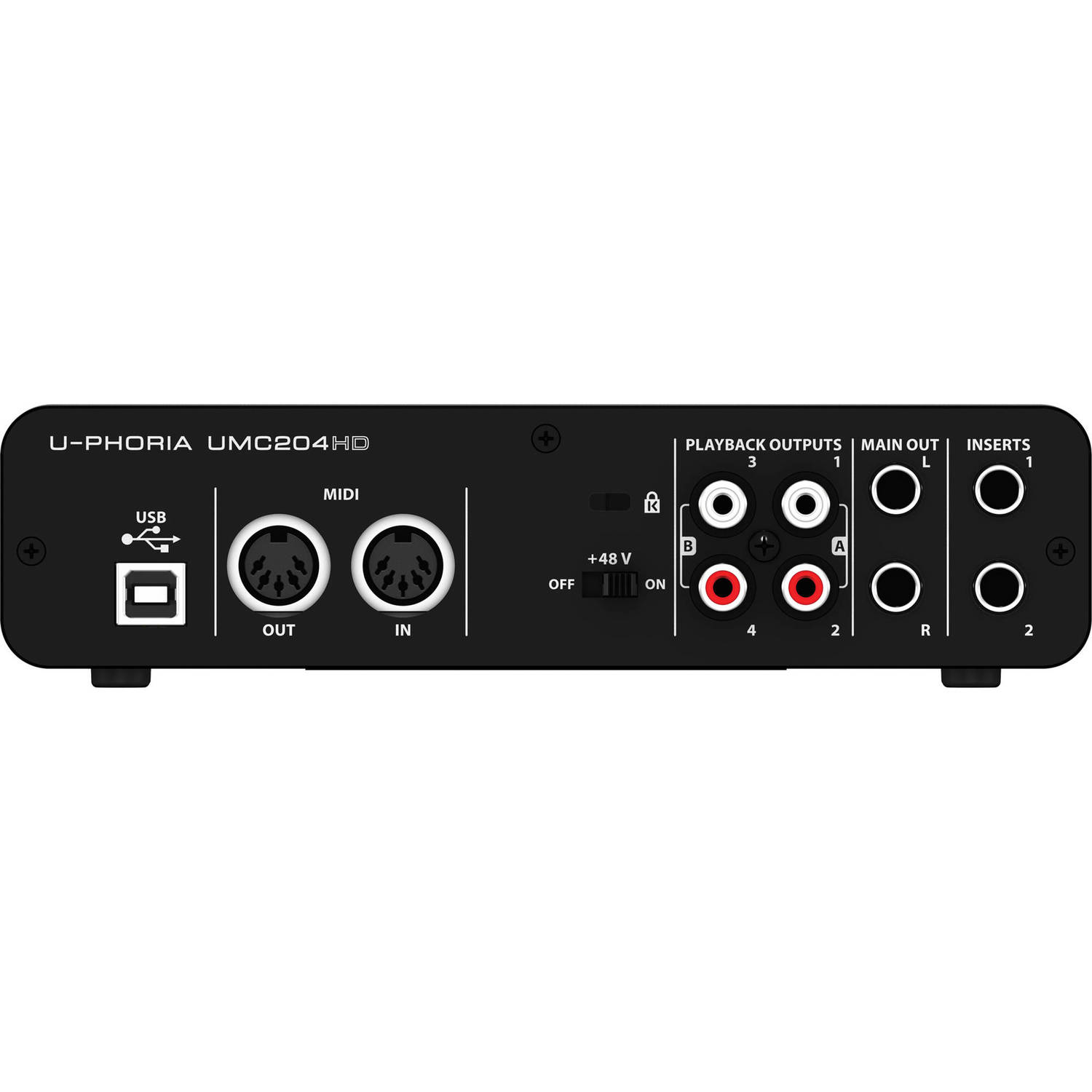 Аудиоинтерфейс Behringer UMC204HD