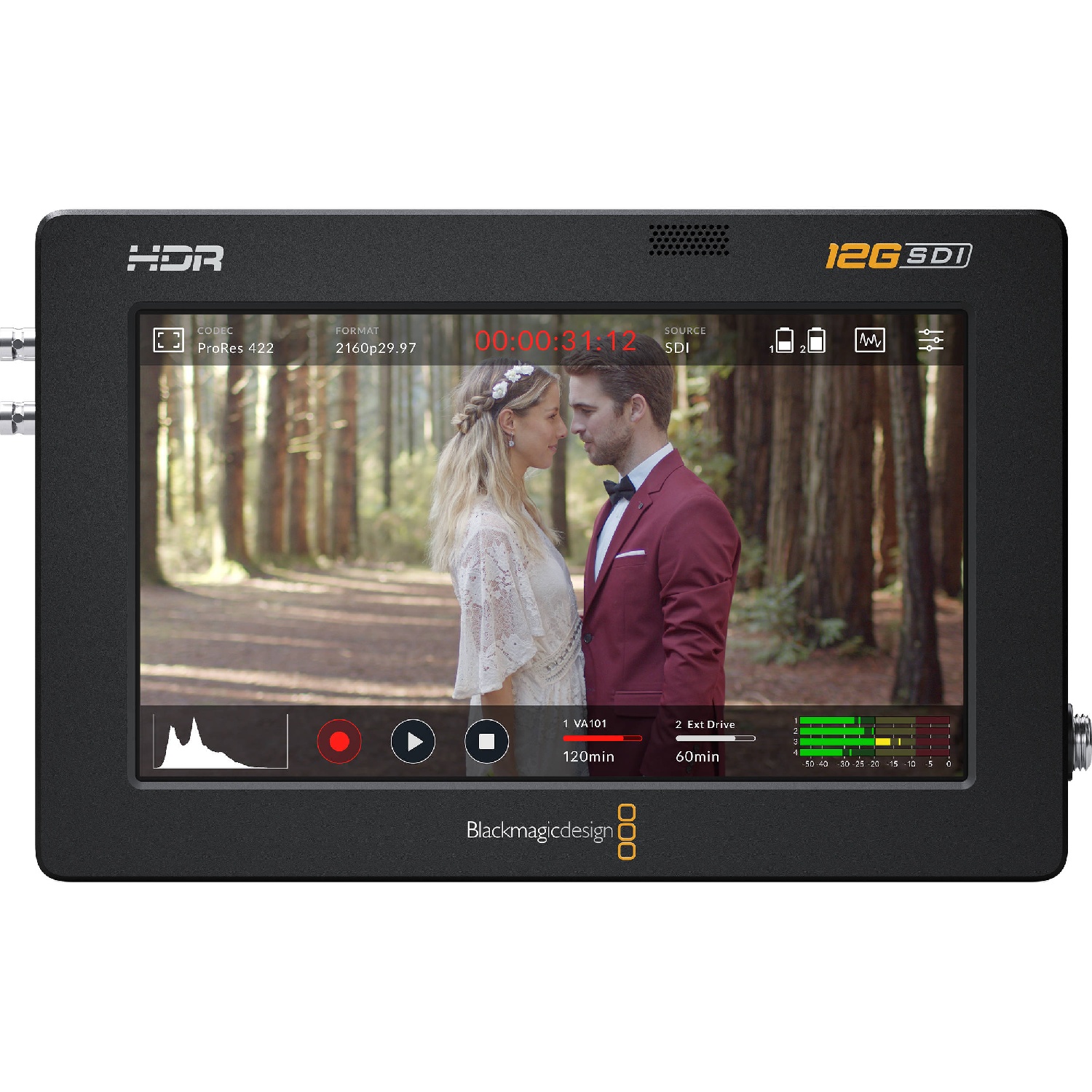 Видеорекордер Blackmagic Video Assist 5" 12G HDR