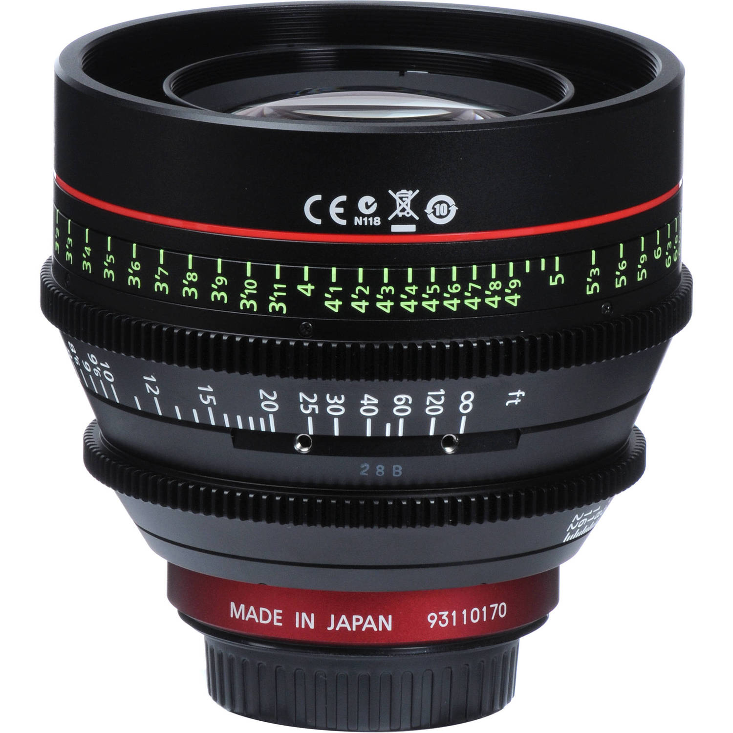 Объектив Canon CN-E85mm T1.3 L F