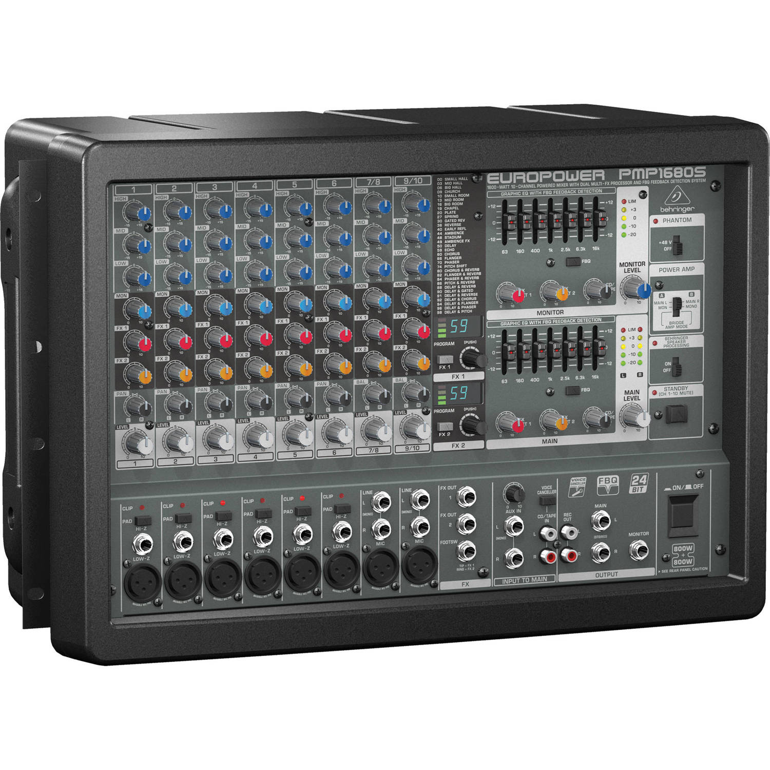 Активный микшер Behringer PMP1680S