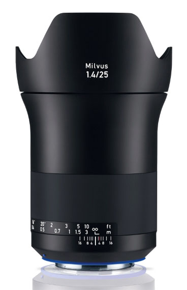 Объектив Zeiss Milvus 1.4/25 ZF.2