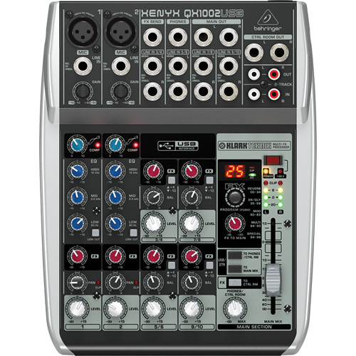 Микшерный пульт Behringer QX1002USB
