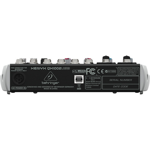 Микшерный пульт Behringer QX1002USB