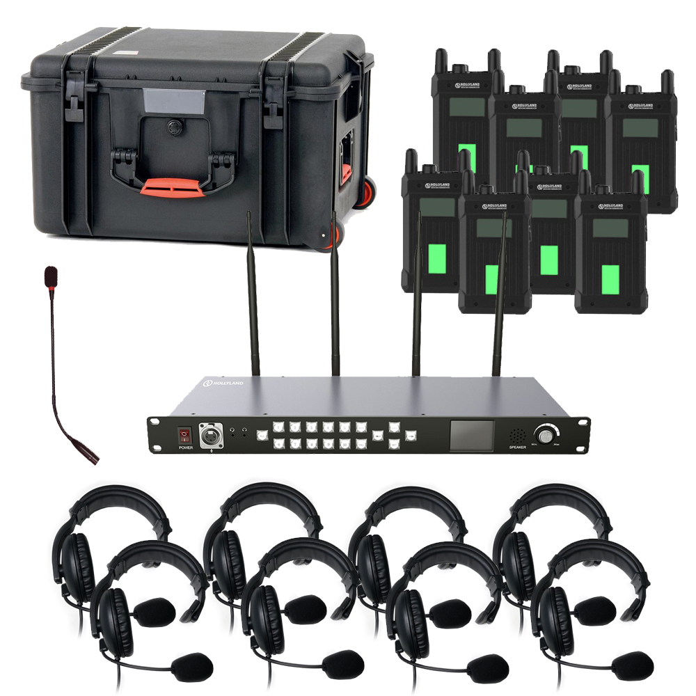 Комплект служебной связи Hollyland Syscom 1000T на 8 абонентов