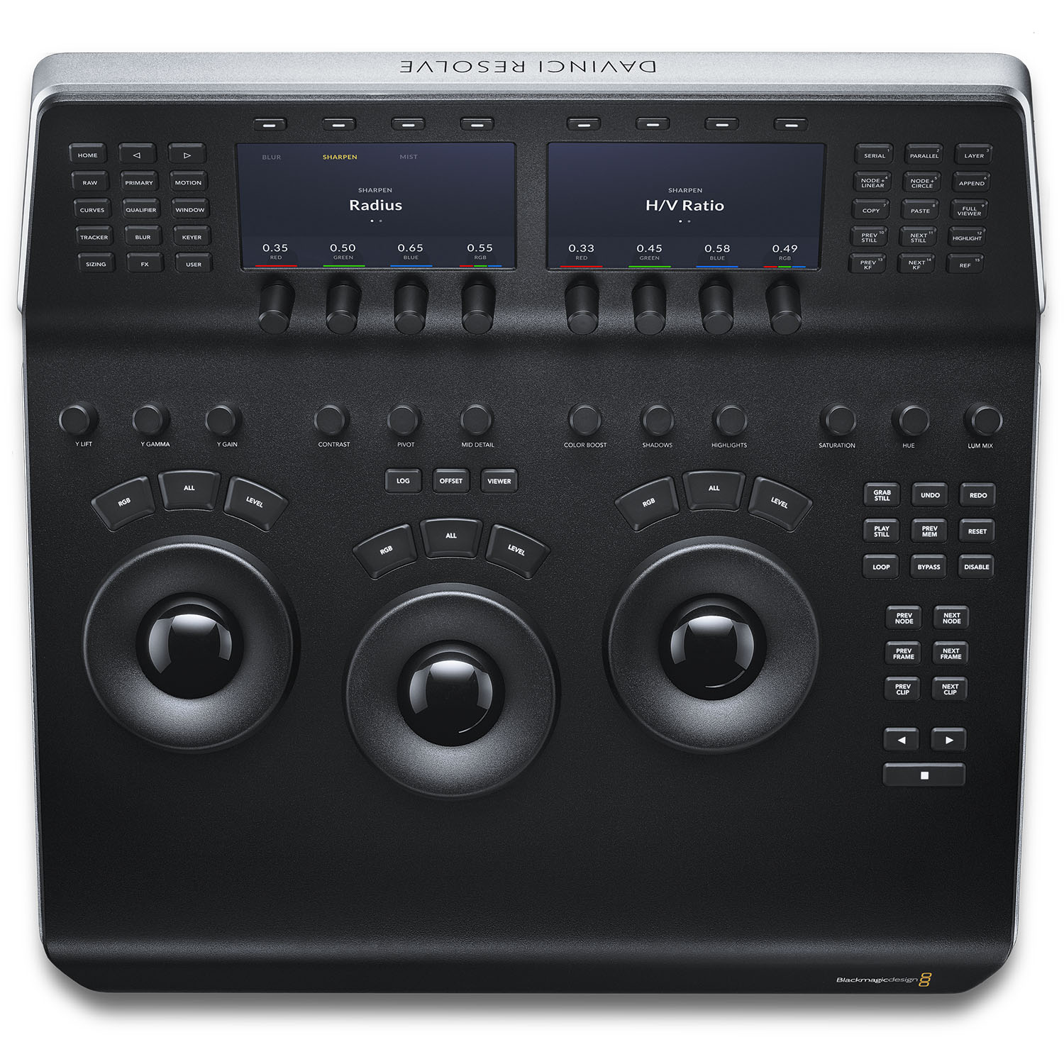 Аппаратная панель Blackmagic DaVinci Resolve Mini Panel