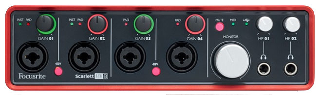 Аудиоинтерфейс Focusrite Scarlett 18i8