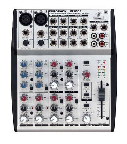 Микшерный пульт Behringer 1002