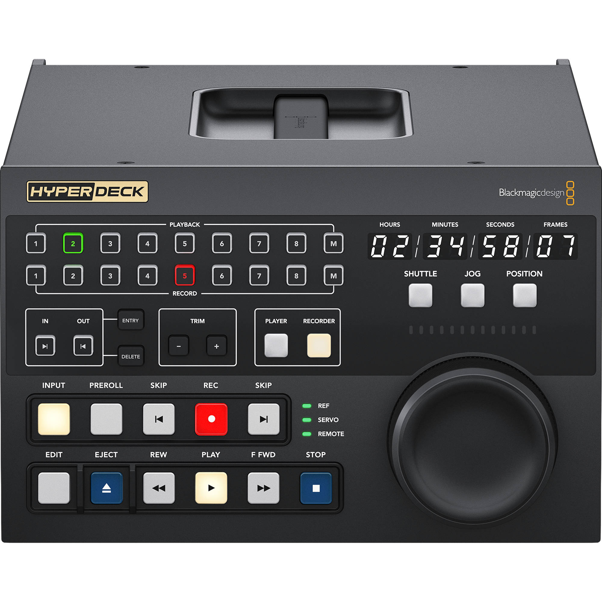 Блок управления Blackmagic HyperDeck Extreme Control