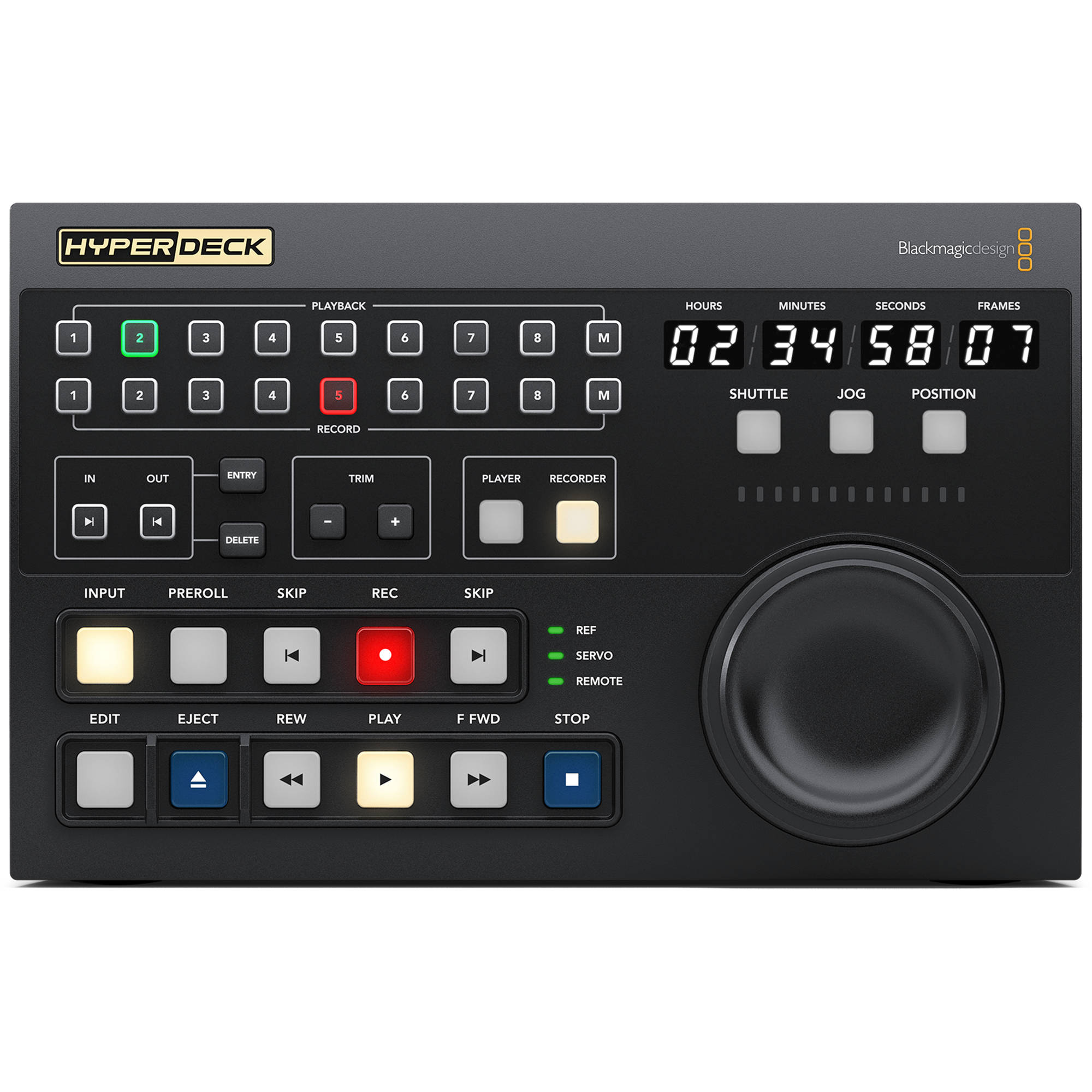 Блок управления Blackmagic HyperDeck Extreme Control