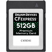 Карта памяти Delkin Devices Power CFexpress 512GB