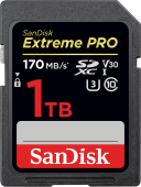 Карта памяти Sandisk 1TB Extreme PRO SDXC UHS-I 170MB/s Карта памяти Sandisk 1TB Extreme PRO SDXC UHS-I 170MB/s