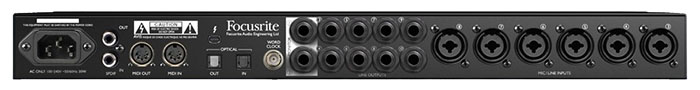 Аудиоинтерфейс Focusrite Clarett 8Pre