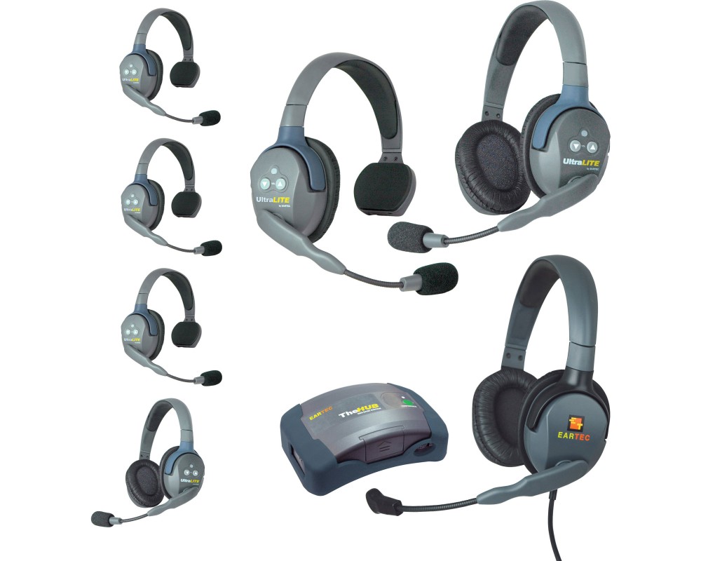 Комплект служебной связи Eartec HUB 7-42MXD Комплект служебной связи Eartec HUB 7-42MXD
