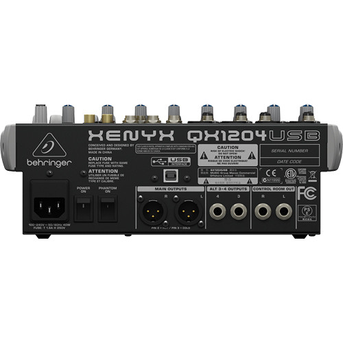 Микшерный пульт Behringer QX1204USB