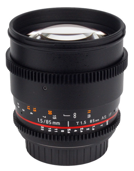 Объектив Samyang 85mm T1.5 AS IF UMC VDSLR II Canon EF