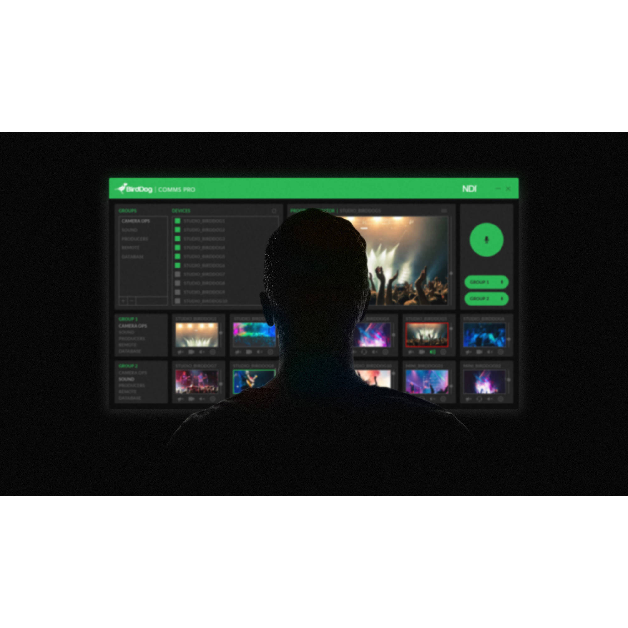 Программное обеспечение BirdDog Comms PRO