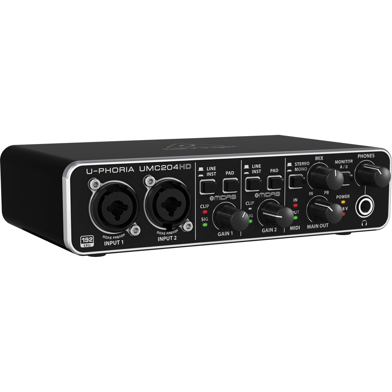 Аудиоинтерфейс Behringer UMC204HD