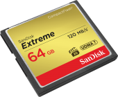 Карта памяти Sandisk 64GB Extreme CompactFlash 120MB/s Карта памяти Sandisk 64GB Extreme CompactFlash 120MB/s