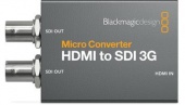 Конвертер сигнала Blackmagic Micro Converter HDMI to SDI 3G PSU Конвертер сигнала Blackmagic Micro Converter HDMI to SDI 3G PSU