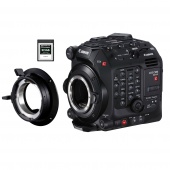 Комплект: камера Canon EOS C500 MarkII, крепление Canon PM-V1 PL Mount, карта памяти Delkin Devices Power CFexpress 512GB