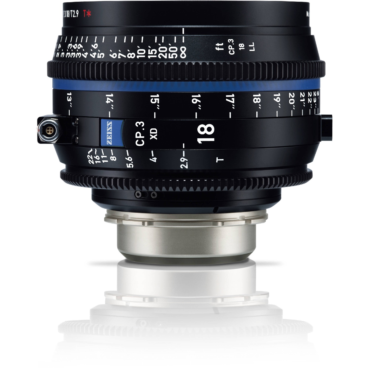 Объектив Zeiss CP.3 - 2.9/18 - metric - XD eXtended Data, PL