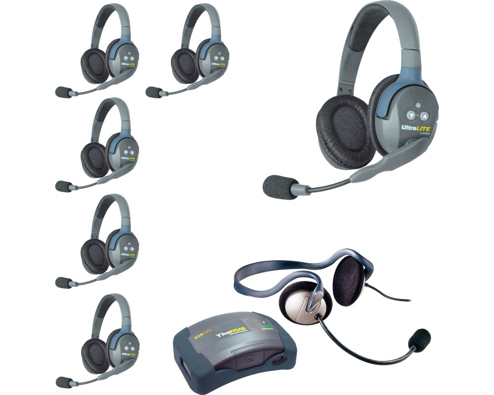 Комплект служебной связи Eartec HUB 7-DMON Комплект служебной связи Eartec HUB 7-DMON