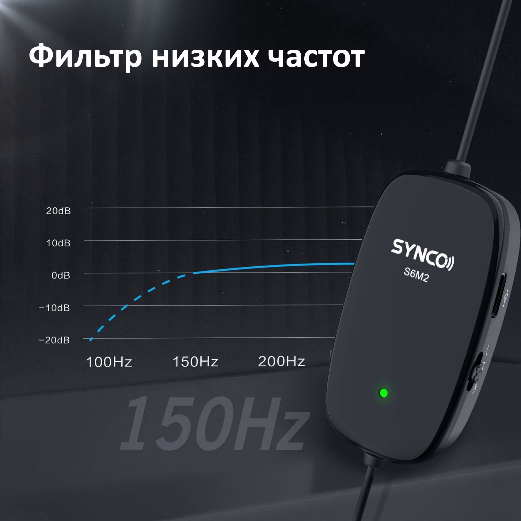 Микрофон петличный SYNCO Lav-S6M2
